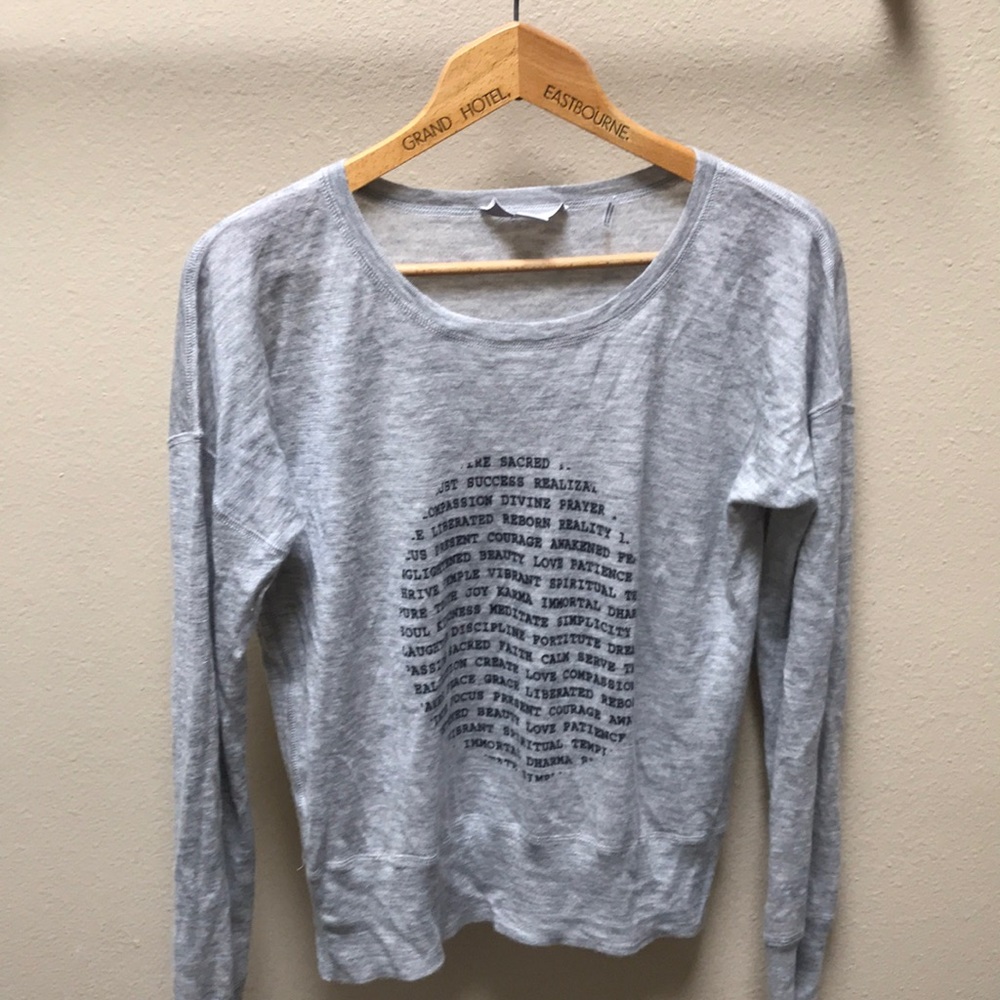 Positive Karma cashmere sweater
